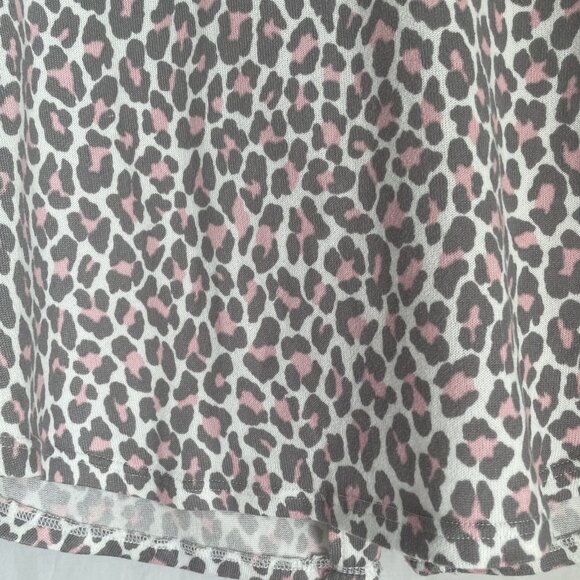 Kate Spade New York Pajamas 2 Piece SET Size S Pink Leopard Print PJ Top Pants - Picture 3 of 16